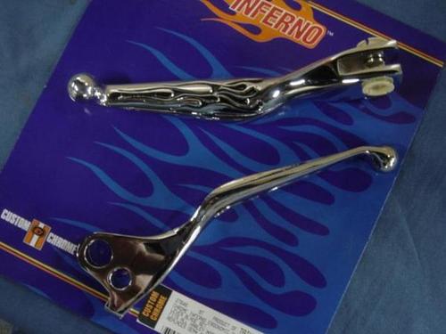 New inferno brake clutch wide blade levers harley 72-81