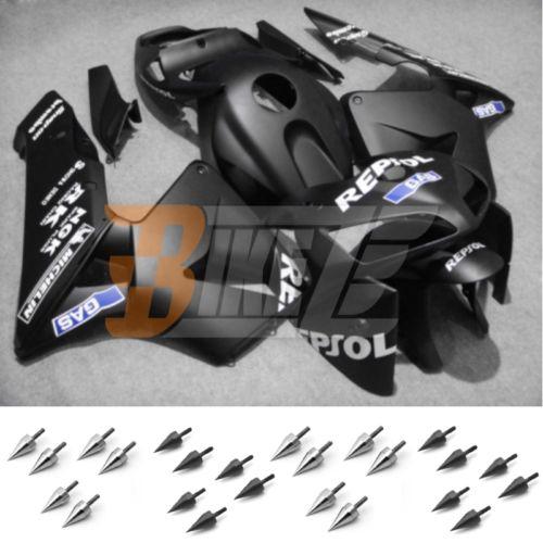 Free bolt kit! injection fairing kit bodywork for honda cbr600rr 2005 2006 at