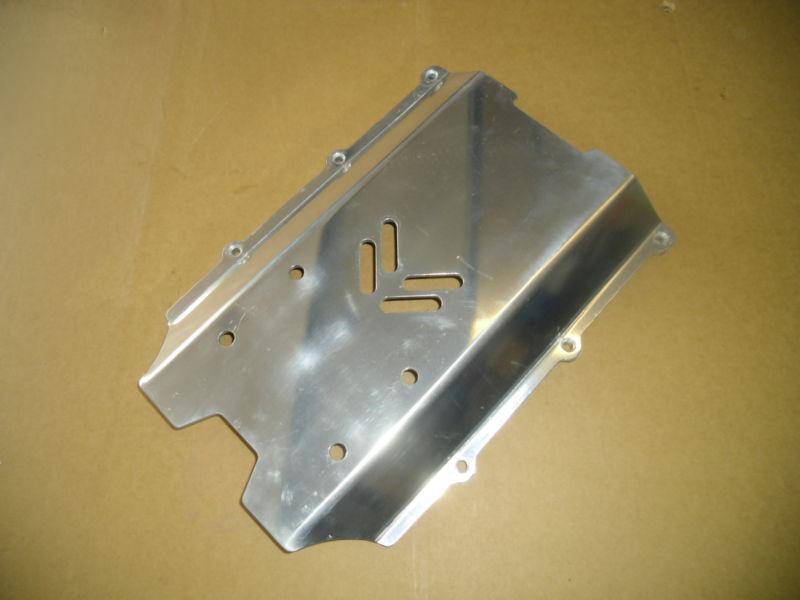 Kawasaki 650sx rend ride plate new aluminum rec extended pump cover skid 87-93