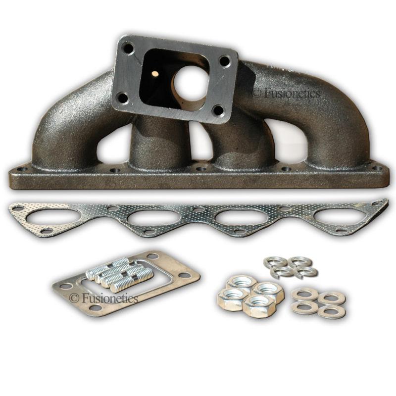 1988-1991 honda crx cast iron turbo manifold b-series b16 b18 b20