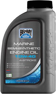 Bel-ray marine semi-synthetic 4-stroke oil 10w-40 1lt 99751-bt1