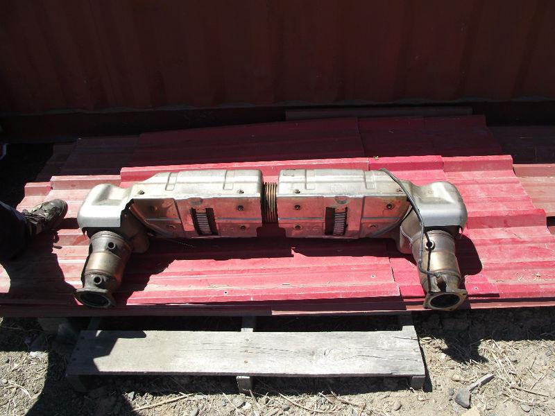 Good used 996 porsche exhaust muffler