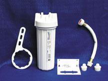 Shurflo water filter housing w/o bypass valve rv-10uc-a