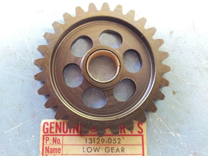 Kawasaki kx250 a 1974-1979 low drive gear output 13129-052 nos