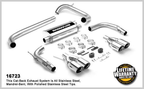 Magnaflow 16723 chevrolet camaro stainless cat-back system performance exhaust