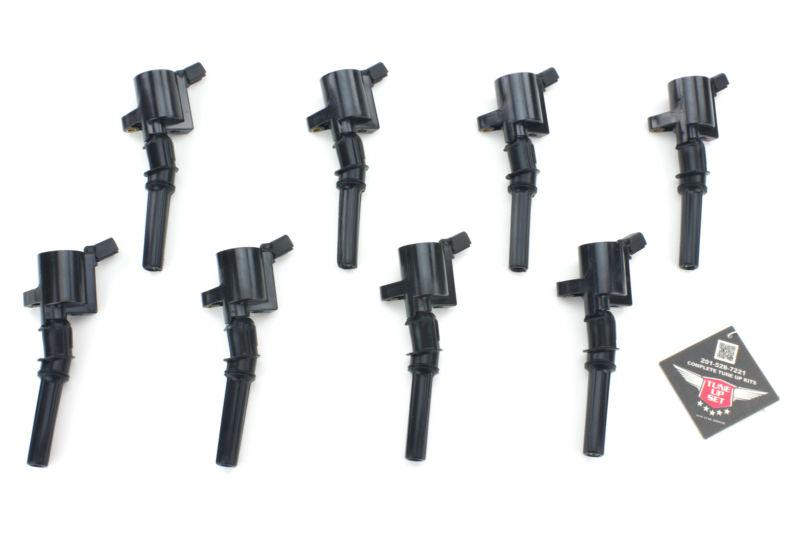 Pack of 8 ignition coil dg-508 fd503 ford lincoln mercury 4.6l 5.4l 6.8l  v8 v10