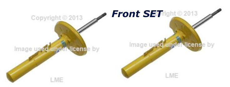 Porsche 996 911 carrera front shock absorber set of 2  bilstein heavy duty 