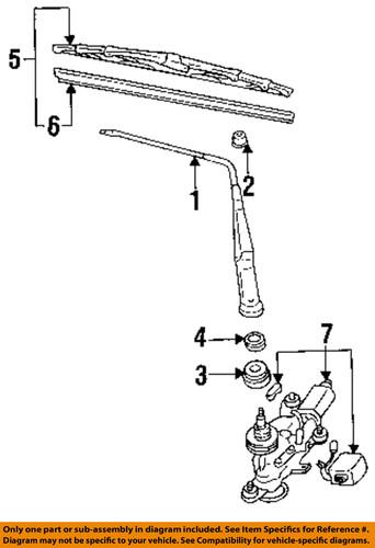 Toyota oem 852203a250 wiper blade/windshield wiper blade