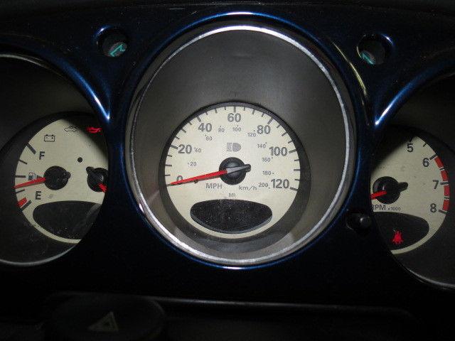 2003 chrysler pt cruiser speedometer instrument cluster gauges 2404073