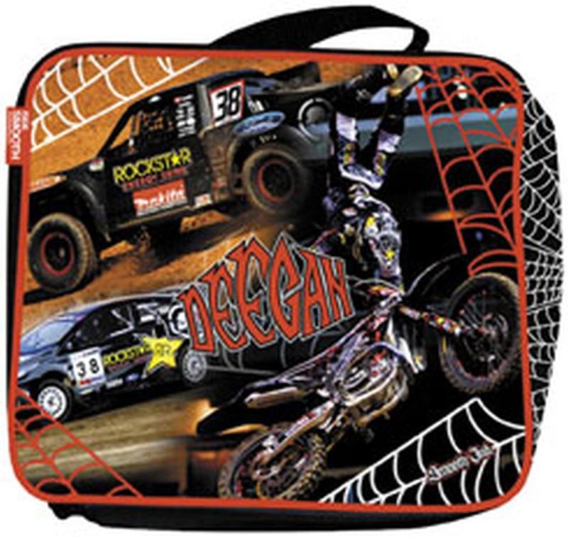 New smooth industries brian deegan adult lunch box, black, one size