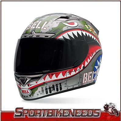 Bell vortex flying tiger helmet size s small full face street helmet