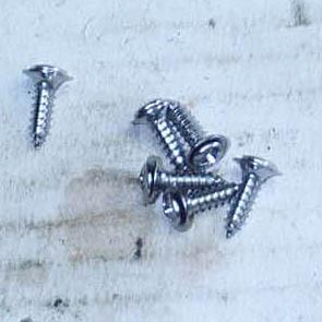 1969 chevy camaro pillar & steering column cover screws