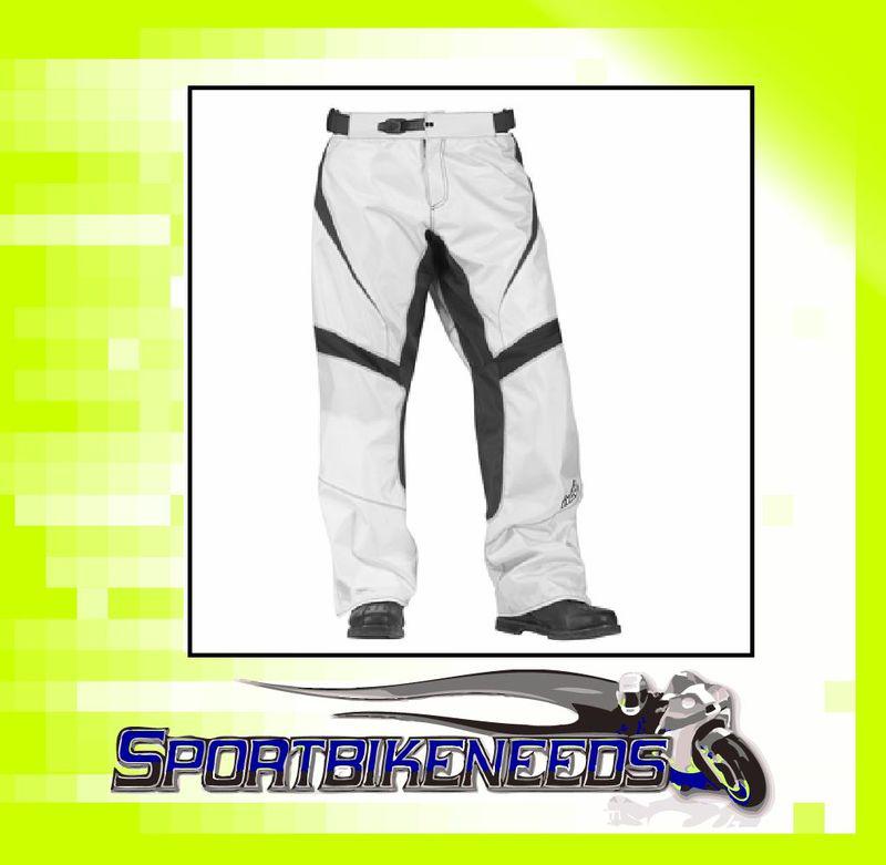 Icon overlord textile overpant white black 34