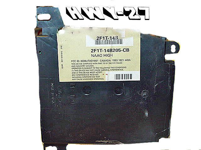 2002 2003 sable taurus bcm fuse box mounted 2f1t-14b205-cb
