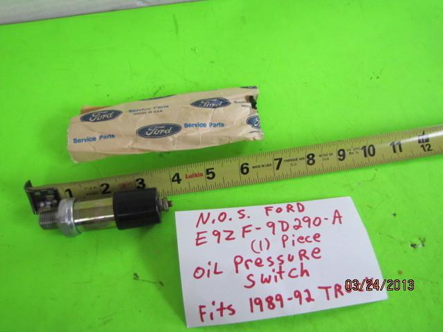 1989 89 90 91 92 ford truck oil pressure switch nos
