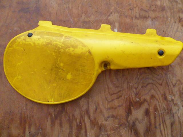 1980 yamaha yz50 yz 50 oem right number plate side cover