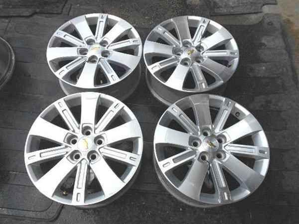 Chevrolet equinox 18" alloy wheel rims rim set oem lkq