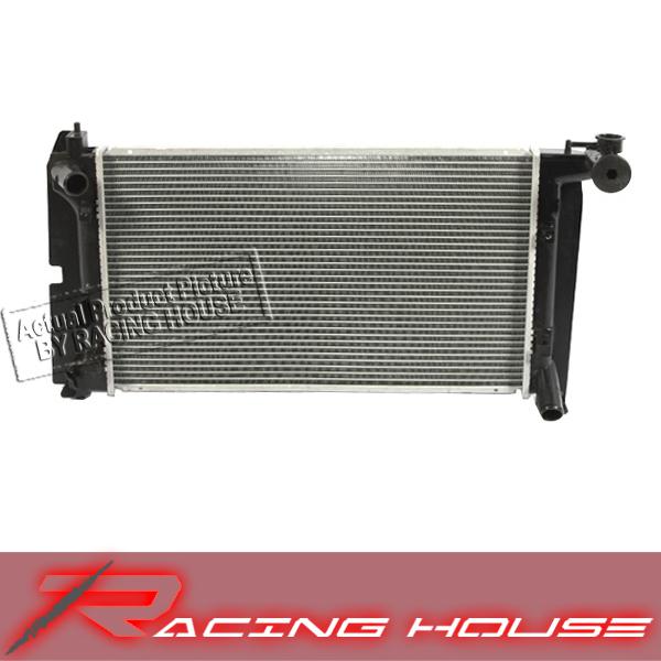 2003-2008 toyota corolla 1.8l 4cyl m/t 1row dhoc ce le s aluminum cool radiator