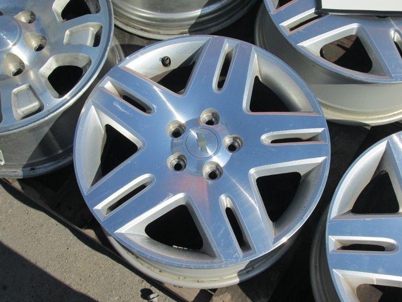 Wheel 2012 chevrolet impala 16x6 aluminum 5 spoke no wheel