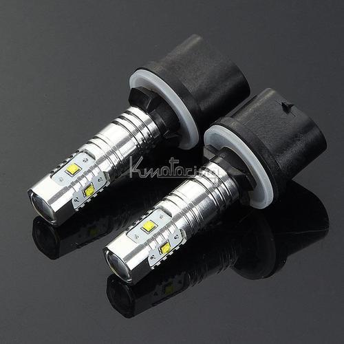 2x 880 25w 450lm cree 5 led auto fog/daytime running light bulbs  drl white