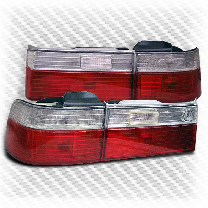 1990-1991 honda accord 4 door altezza tail lights lamp pair new set taillight