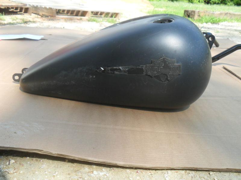 █ █ █ oem harley flat black gas tank █ █ █