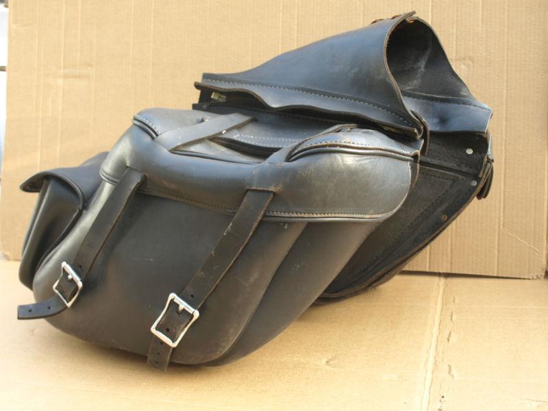 Throwover saddlebags for harley davidson