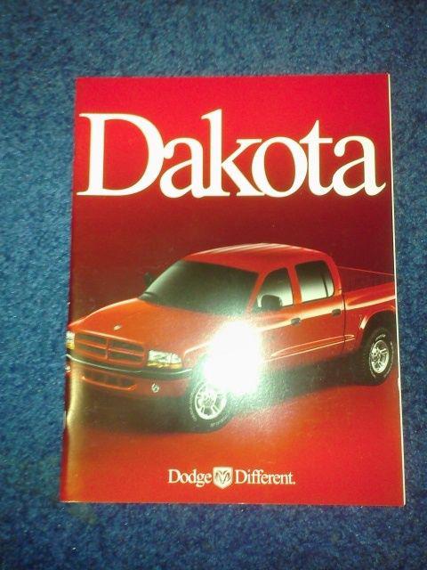 1999 dodge dakota sales dealer brochure