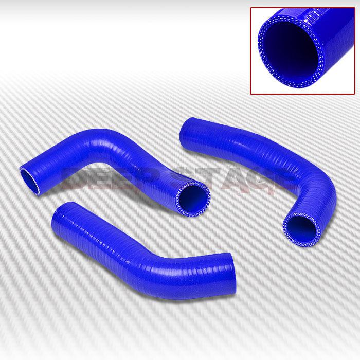 3-ply silicone radiator hose tube high temp 94-97 mazda miata mx-5 mx5 na blue