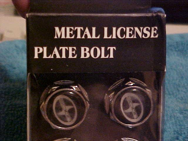 New "toyota scion " metal license plate emblem bolt screws & 2 new key chains