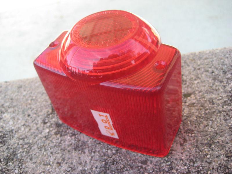 Honda  ca100 ca200 ca72 ca77 cb160 cb92 s65 s90 taillight lens nos oem 