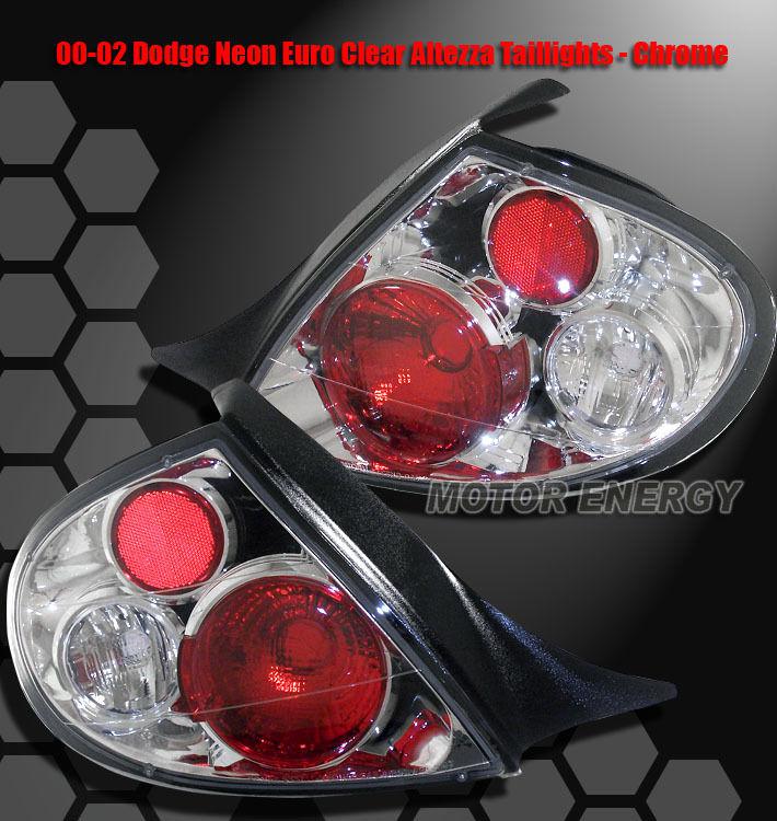 2000-2002 dodge/plymouth neon altezza tail lights lamps