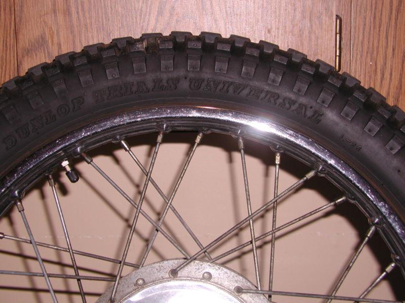 Yamaha dt1 dt2  rt1 rt2  front wheel