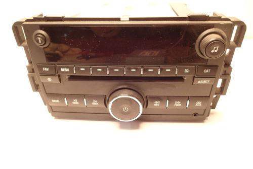 Gmc acadia am/fm cd player  new take out  2010-11 up