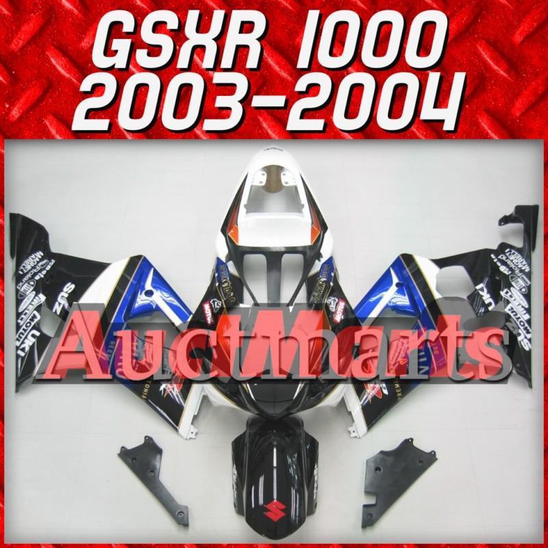 Fit suzuki 03 04 gsxr 1000 gsx-r1000 2003 2004 fairing k4 bodywork c10 d17