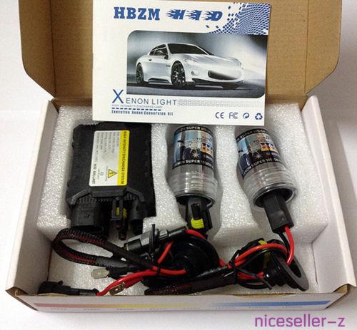 Latest  xenon hid light 55w  h7 10000k car headlight kit w/ slim ballast zc277