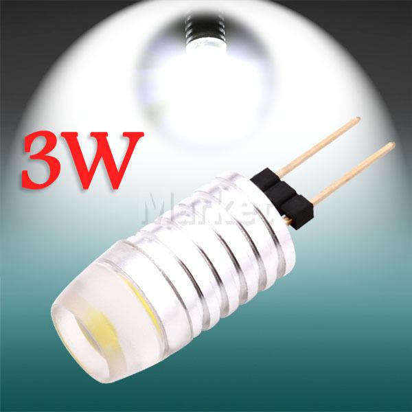 G4 high power 3w pure white rv marine boat home led light bulb lamp