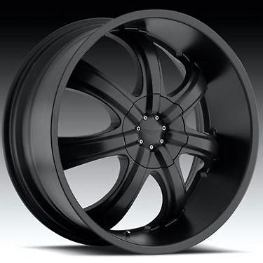 American eagle 051 0518 wheels rims 22x9.5 black 5 6 