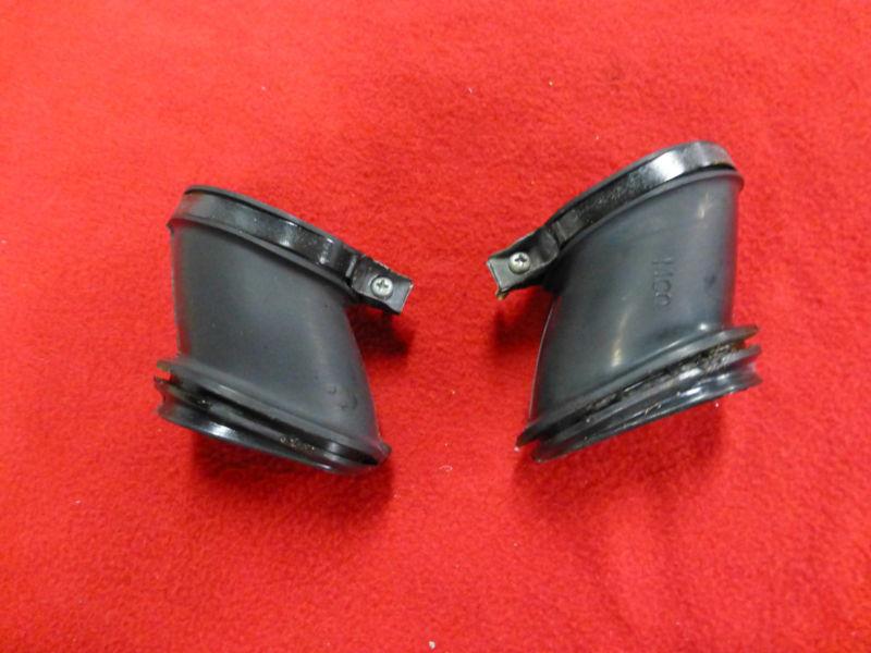 82-86 1982 honda cb450sc cb450 nighthawk carb to air box rubber boots