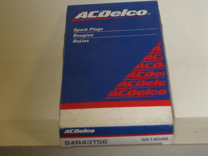 Ac spark plugs r43ts6 box of 8 nos