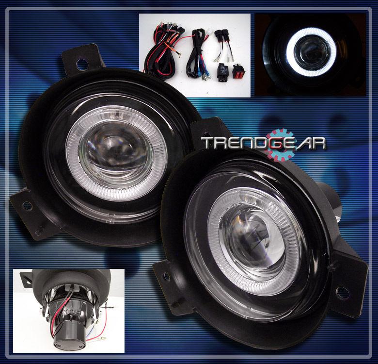 01 02 03 04 ford ranger pickup halo projector bumper clear fog light lamp+switch