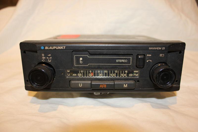 Blaupunkt mannheim 23 porsche 911 bmw 2002 audi vw