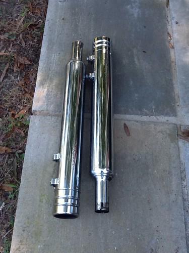 Harley screamin eagle mufflers flht ultra electraglide