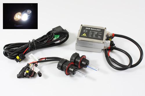 H13/9008 headlight bi-xenon hi/low 6000k bright pure white hid conversion kit