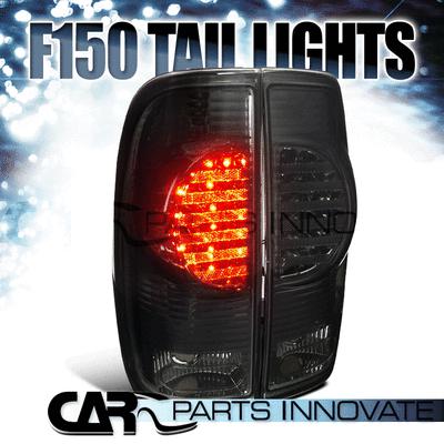 97-03 f150 99-07 f250 f350 f450 f550 led tail lights brake rear lamp smoke