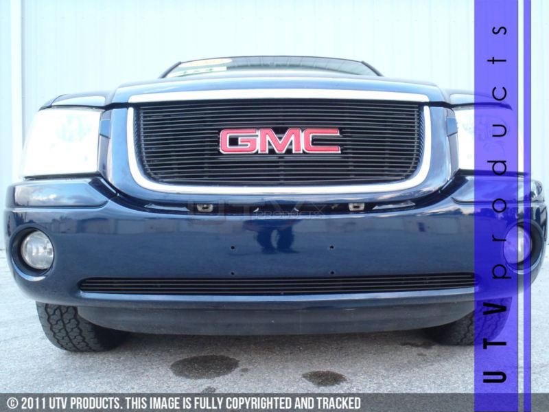 2001 - 2009 gmc envoy combo 2pc black billet grille kit 01 02 03 04 05 06 07 08 