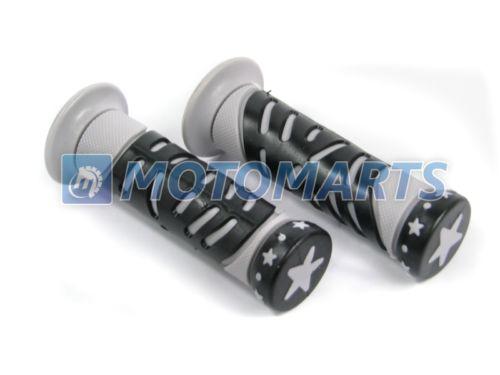 7/8" 22mm grey handlebar hand grips for cbr 600 900 1000 rr 954 919 923 1100xx