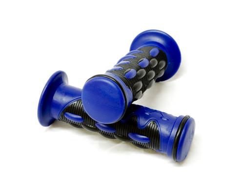 Blue hand grips 7/8" bars for ktm super enduro supermoto cross country