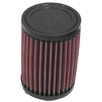 K&n air filter element round straight cotton gauze red 1.75" dia inlet ru-0360