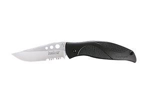 Kai u.s.a ltd 1560stx-clam pack whirlwind serrated blade knife